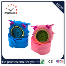 Factory Printed Design Custom Silicone Slap Watch for Kids (DC-702)